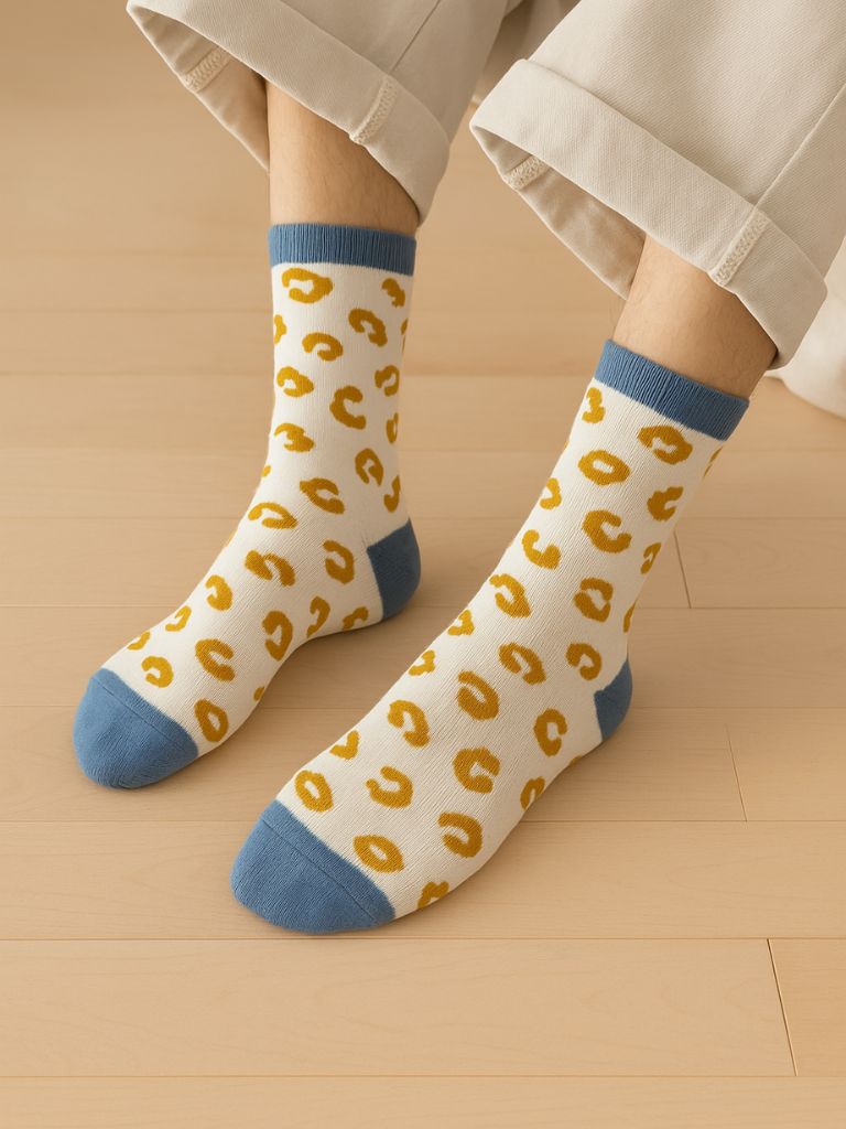 Luxe Leopard Socks