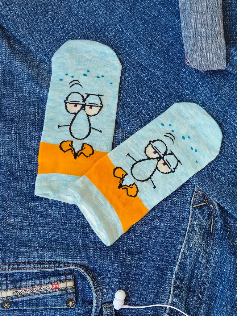 Squidward Socks