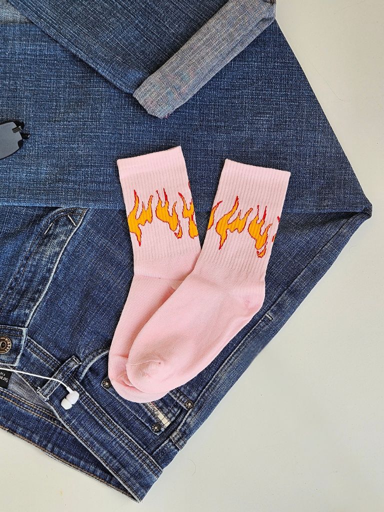 Flame Socks