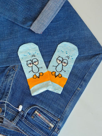 Squidward Socks