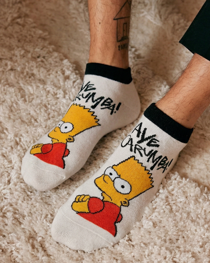 Bart Simpson Socks