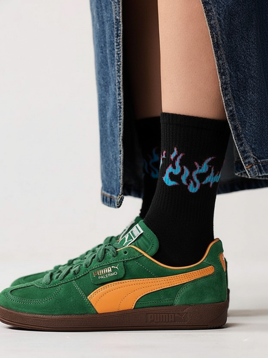 Blue Blaze Socks