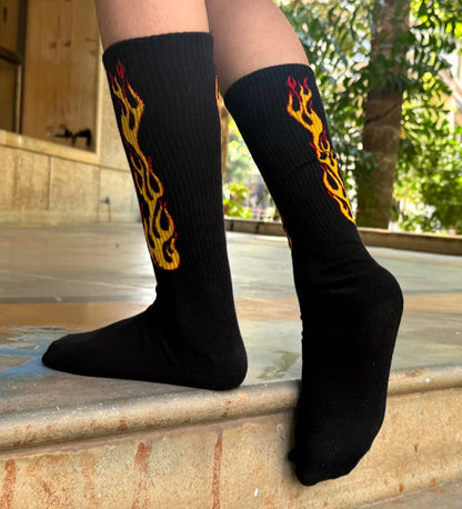Flame Strike Socks