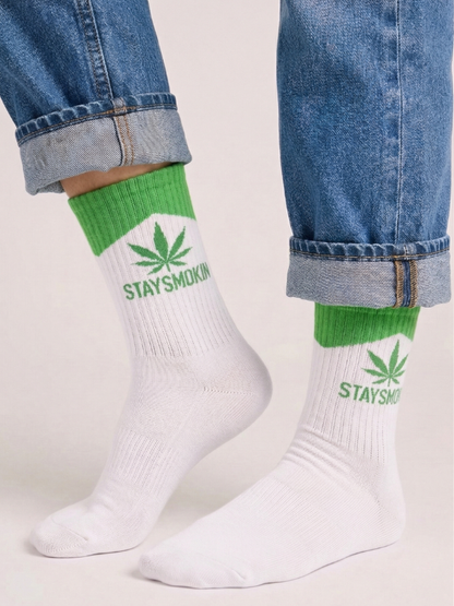 Staysmokin Socks (Green)